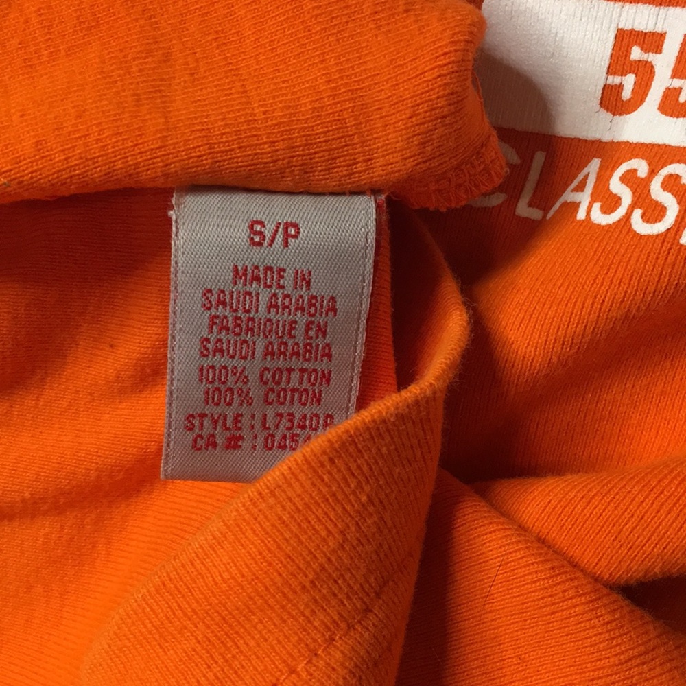 Orange Rugby Shirt - Picture 5 of 6